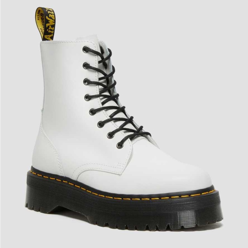 White Dr. Marten’s Jadon Boots - US 7 / EU 38